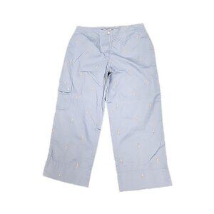 Lizgolf MICHAELA Golf pants Light Blue golf club embroidery Women's 12